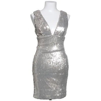 Cocktailjurk (Zilver) van Zara Basic Polyester