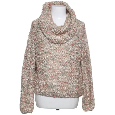 Turtleneck (Beige, Multicolored) from Red Queen Acrylic, Viscose, Wool