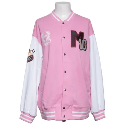 Collegejacka (Rosa, Vit) från Divided by H&M Bomull, Polyester