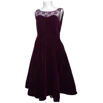 Robe de cocktail (Violet) de Hearts & Roses Polyester