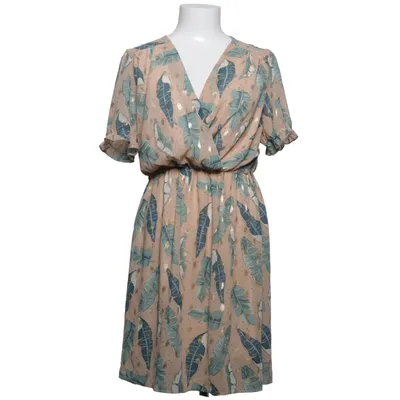 Robe (Beige, Vert, Or) de Papillonne