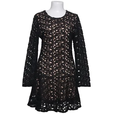 Klänning (Svart, Beige) från IVIVI Polyester
