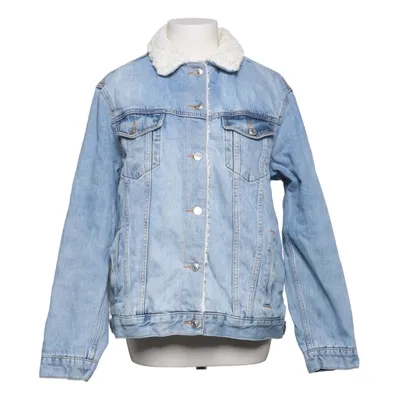 Lined denim jacket (Blue) from Topshop Moto