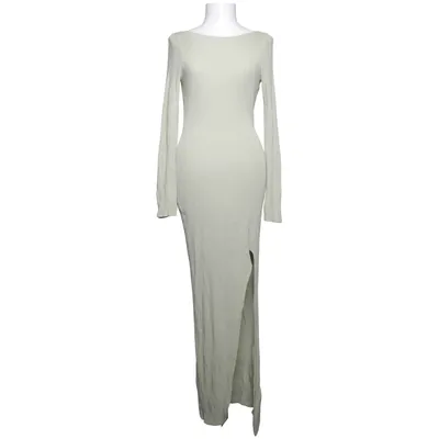 Långklänning (Grön) från Hanna Schönberg x NA-KD Polyester, Viskos