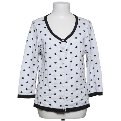 Cardigan (Black, White) from Kriss Sweden Polyester, Viscose
