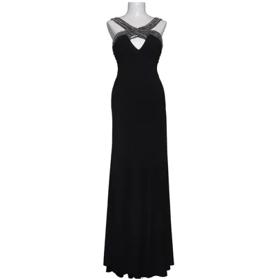Evening gown (Black) from Faust Polyester