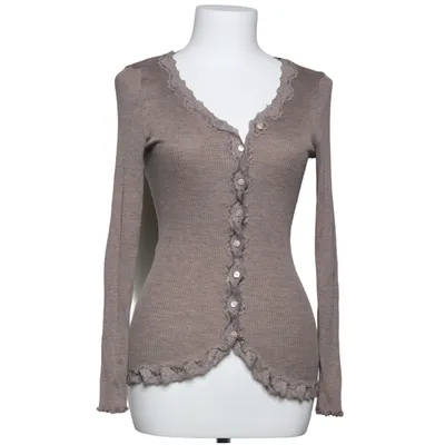 Cardigan (Brown) from Rosemunde Cotton, Silk