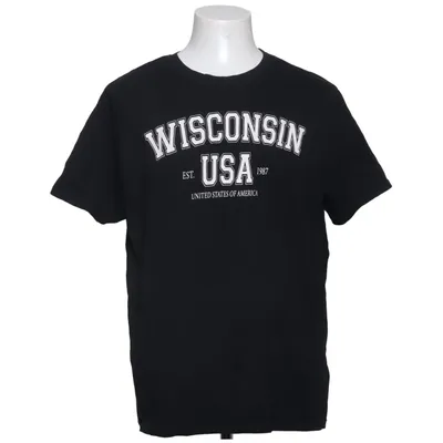 T-shirt (Zwart) van Reaction Katoen