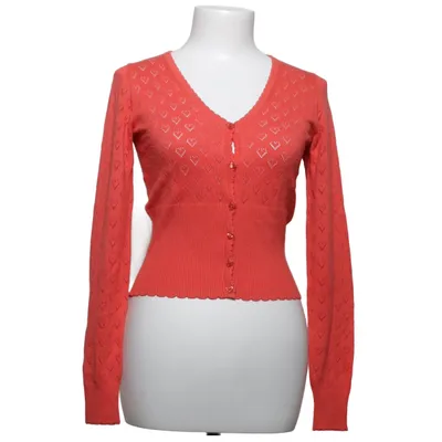 Strickjacke (Rot) von King Louie Baumwolle, Viskose