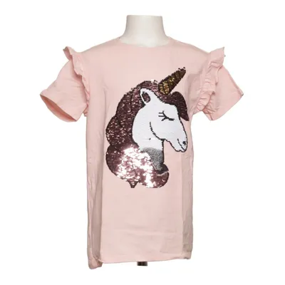 T-shirt (Pink) von ICA I Love Eco Elasthan, Bio-Baumwolle