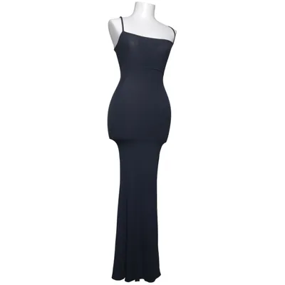 Maxi jurk (Zwart) van Ninepine Bamboo, Elastaan, Gerecycled polyester