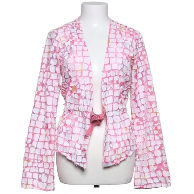 Cardigan (Pink, White, Multicolored) from A-rticles Cotton, Polyamide, Polyester