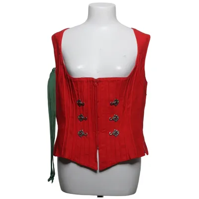 Traditional attire (Red, Green) from Krüger Madl Cotton, Linen, Polyester