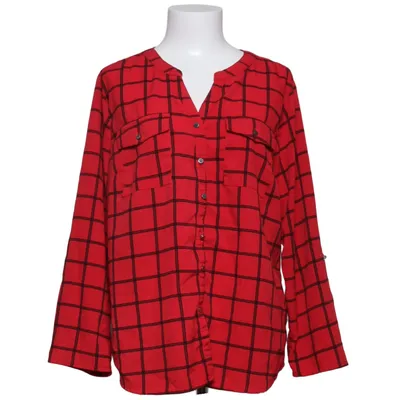 Bluse (Rød, Sort) fra Notations Elastan, Polyester