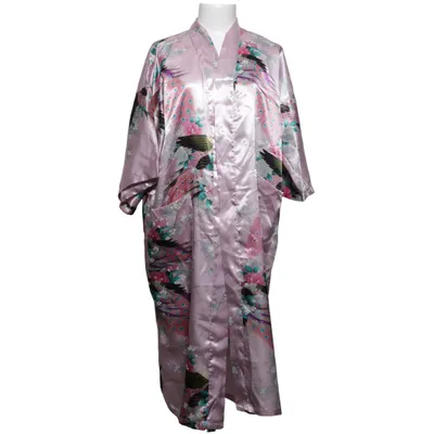Dressing gown (Pink, Multicolored) from Zhong Sang Polyester