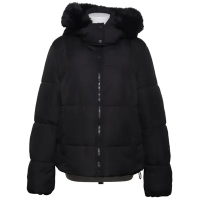 Vinterjakke (Sort) fra Bershka Polyester