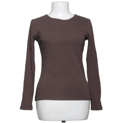 Långärmad t-shirt (Brun) från KappAhl Bomull, Elastan