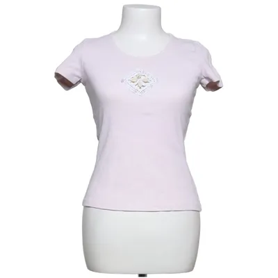 T-shirt (Roze) van Schumacher Katoen, Elastaan