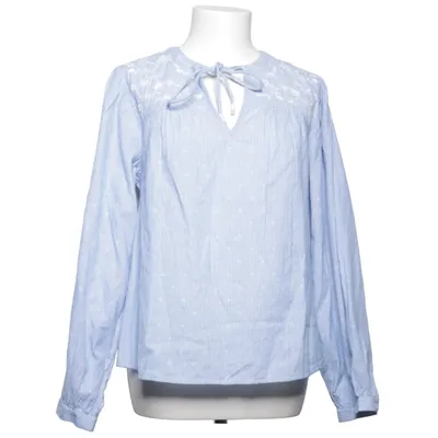 Blus (Blå, Vit) från Vero Moda Ekologisk bomull