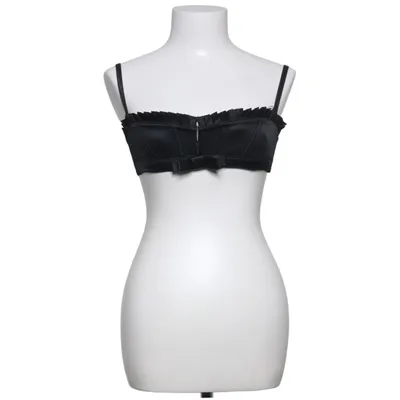 Crop top (Noir) de Agent Provocateur Élasthane, Polyester