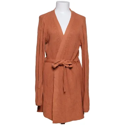Wrap cardigan (Brown) from Hannalicious x NA-KD Acrylic, Cotton