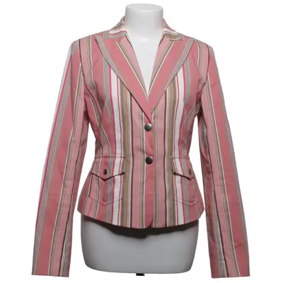 Blazer (Pink, Braun, Weiß) von Hallhuber Acetat, Baumwolle, Elasthan, Polyester, Viskose