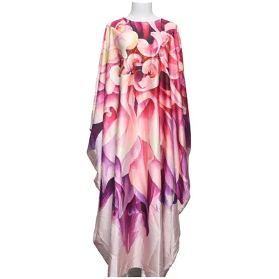 Maxikleid (Pink, Mehrfarbig) von H&M Polyester
