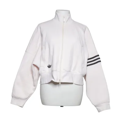 Sports jacket (Beige) from Adidas Cotton, Elastane, Recycled polyester