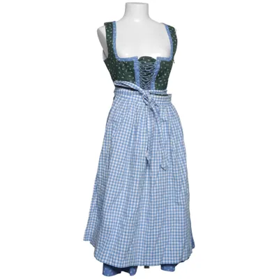 Dirndl (Bleu, Blanc, Vert) de Berwin & Wolff Coton, Polyester