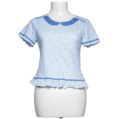 Topp (Blå, Vit) från Kb Bomull