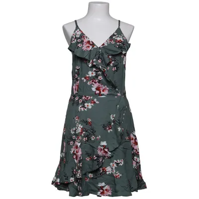 Wrap dress (Green, Multicolored) from Rainbow Viscose