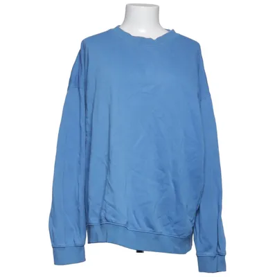 Sweatshirt (Blue) from Weekday Polyester, Cotton