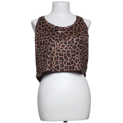 Débardeur de sport (Marron, Noir) de Nike Élasthane, Polyester
