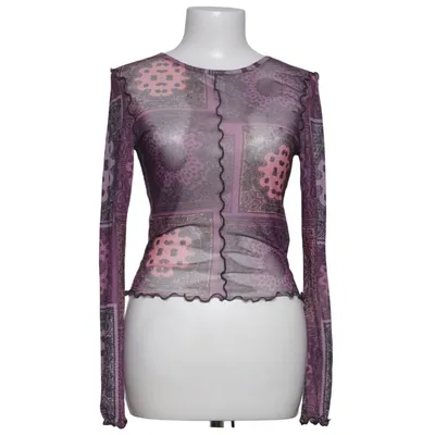 Top (Purple, Pink, Black) from Urban Outfitters Elastane, Polyester