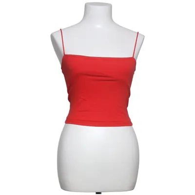Crop top (Rød) fra Gina Tricot Bomuld, Elastan