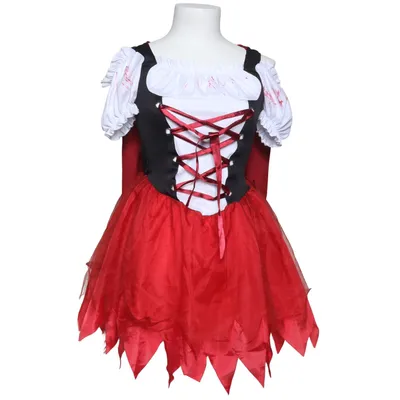 Maskeradkläder (Röd, Svart, Vit) från Wicked Costumes Polyester