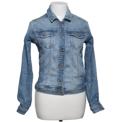 Denimjakke (Blå) fra Zara Denim Bomuld, Elastan