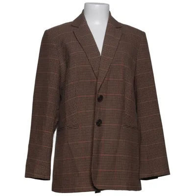 Blazer (Brown, Multicolored) from Yerse Elastane, Polyester, Viscose