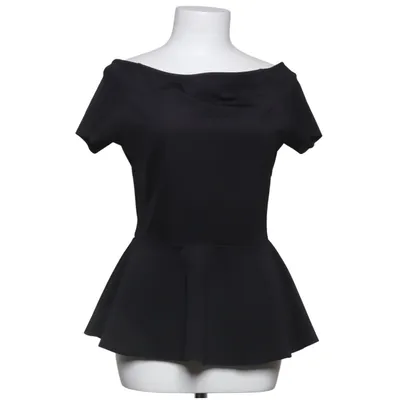 Peplum top (Black) from VILA Clothes Elastane, Polyester