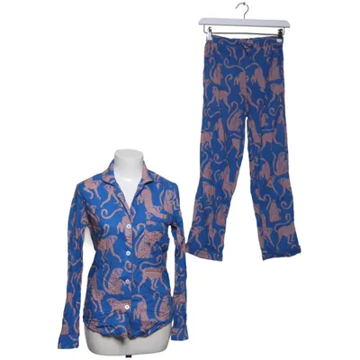 Pajamas (Blue, Beige) from Desmond & Dempsey Cotton