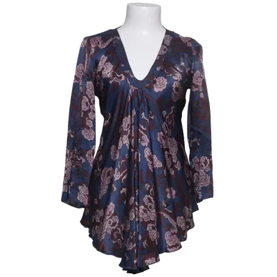 Blouse (Bleu, Violet, Multicolore) de Nolita Soie