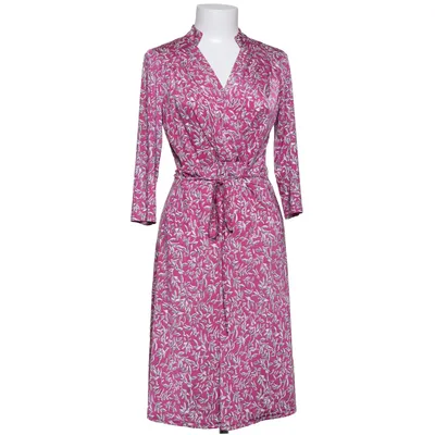 Robe portefeuille (Violet, Blanc) de Stockholms Klänningsfabrik Élasthane, Polyester