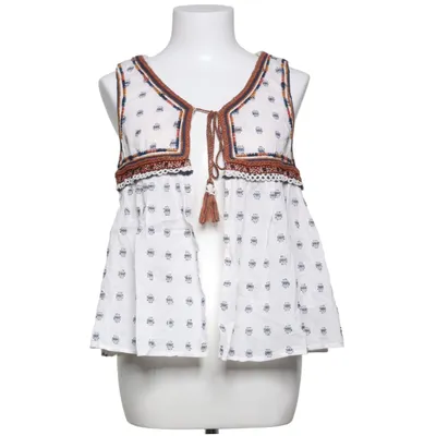 Tanktop  (Hvid, Blå, Brun) fra Zara Woman Polyester