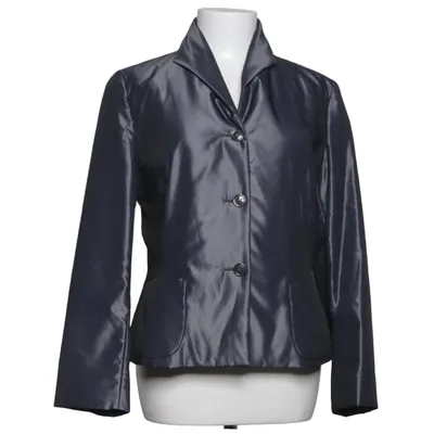 Veste (Noir) de Fabrizio Lenzi Polyester, Laine