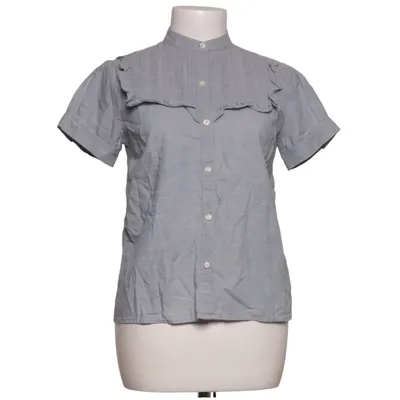 Korte mouwen shirt (Blauw) van Abercrombie & Fitch Katoen
