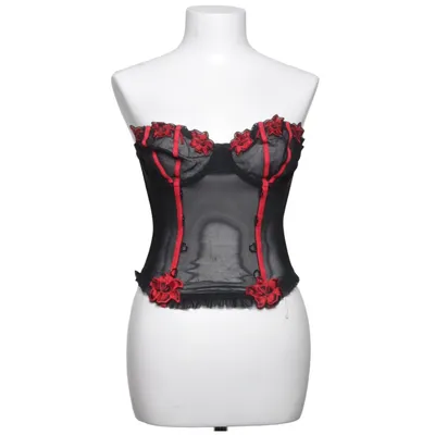Corset (Noir, Rouge) de Ann Summers Élasthane, Polyamide, Polyester, Viscose