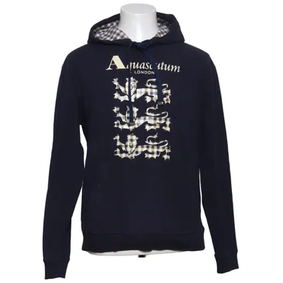 Hoodie (Blue) from Aquascutum Cotton