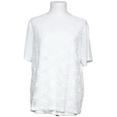Haut (Blanc) de Gabriella K. Coton, Polyamide, Polyester, Viscose