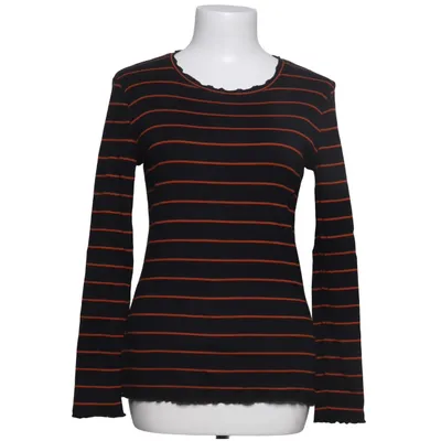 Long sleeve T-shirt (Black, Orange) from Eight 2 Nine Cotton, Elastane