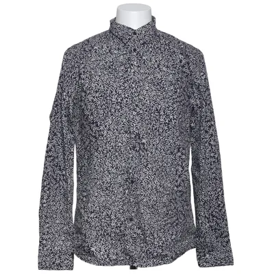 Chemise (Bleu, Multicolore) de Morris & Co x H&M Coton, Polyamide, Élasthane
